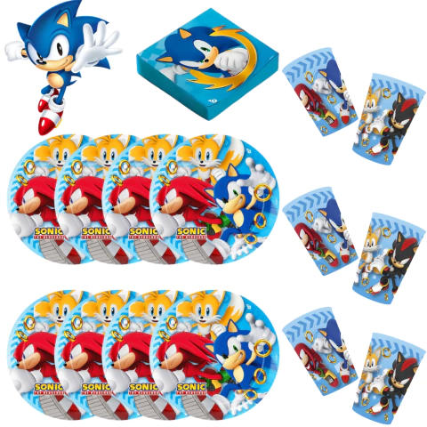 Kit Combo Cumple Esencial Sonic - comprar online