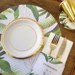 Plato De Sitio Enamorados De La Vida - tienda online