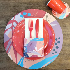 Plato De Sitio Yo Soy Vida - Planeta Fiesta