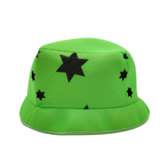 Galera Baja Verde Fluo Con Estrella