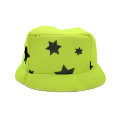Galera Baja Amarillo Fluo Con Estrella