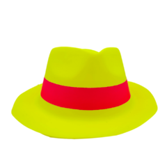 Gorro Tanguero Amarillo Fluo