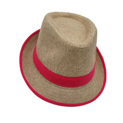 Sombrero Panama Cinta Fucsia - comprar online