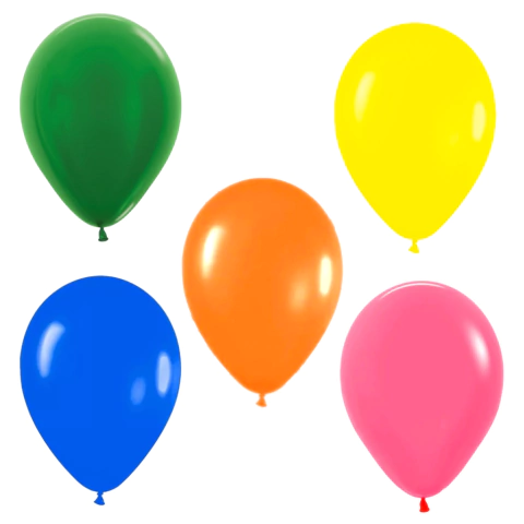 Globos Fluo 12" X25 U