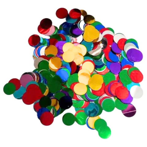 Confetti Multicolor Metalizado 10 Gr