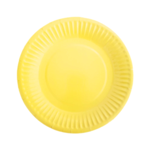 Plato Amarillo Fluo