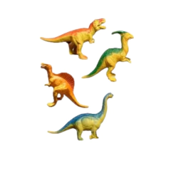 Dinosaurios 4 Piezas
