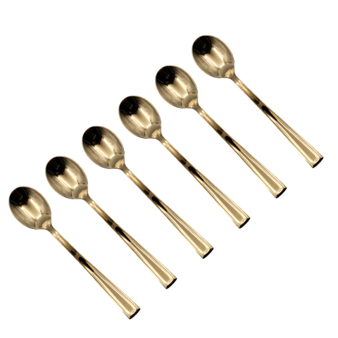 Cuchara Metalizada de Plastico x24 Un - comprar online