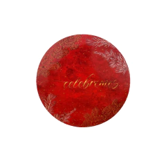 Posavaso Celebremos Rojo Pasion X 10U - comprar online