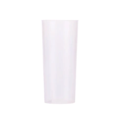 Vaso Trago Largo Flexible Traslucido X10
