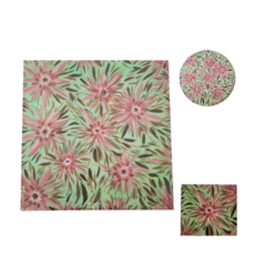 Plato de Sitio Flowerful Cuadrado - comprar online