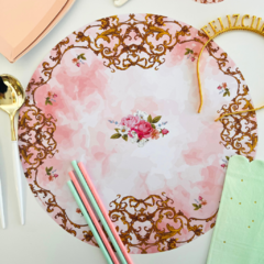 Plato De Sitio Pink Party x20 en internet