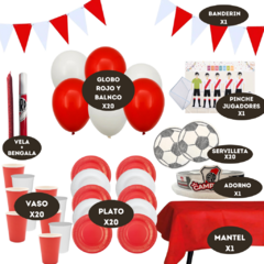 Kit Cumpleaños River Plate en internet