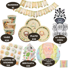 Kit Cumpleaños Safari - comprar online