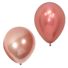 Globo Ball Chrome Rosa/Rose Gold x10 Un