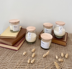 Velas De Soja Roma Con Aromas Tapa De Madera X1 - tienda online