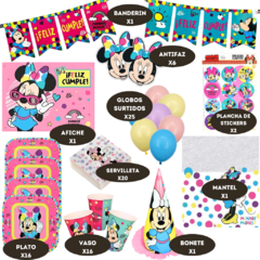 Kit Cumpleaños Minnie Mouse en internet