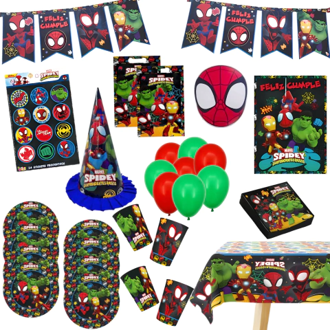 Kit Combo Cumple Full Spidey - comprar online