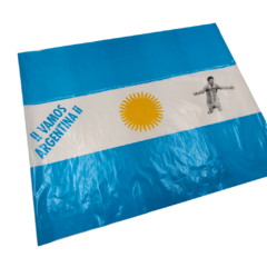 Bandera Plastica Estampada Argentina - comprar online