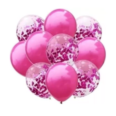 Bouquet De Globos Fucsia