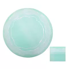Plato de sitio + Porta Servilleta/Cubiertos x50un - Planeta Fiesta