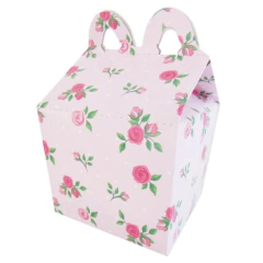 Cajita Rosa Rococo x5 Un