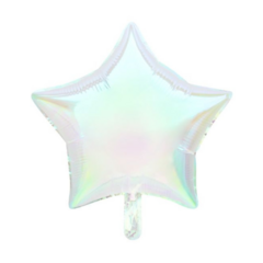 Globo 18" Estrella Iridiscente x1 Un