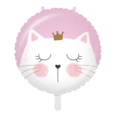 Globo Metalizado Redondo Kitty x1 Un
