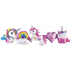 Guirnalda Globo Unicornio x1 Un