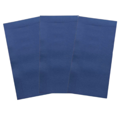 SERVILLETA PREMIUM SIMIL TELA E 33X40 1/6 AZUL X50 UN