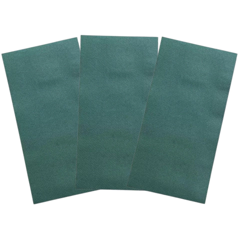 SERVILLETA PREMIUM SIMIL TELA E 33X40 1/6 VERDE X50 UN