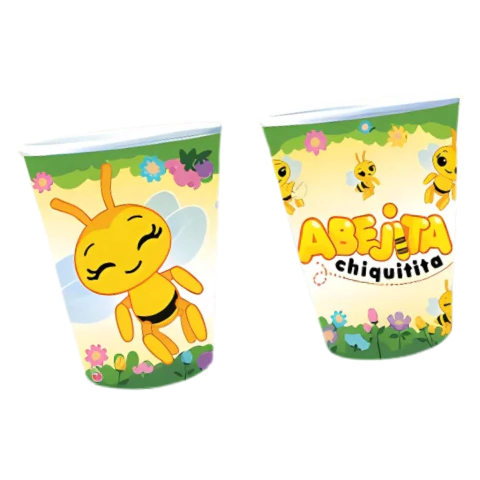 Vaso polipapel x8 Un Abejita