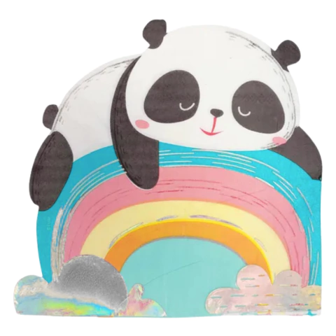 Servilleta de Papel Oso Panda x12 Un
