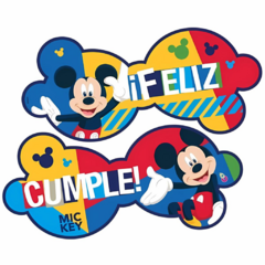 Banderín Feliz Cumple x1 Mickey