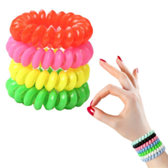 Pulsera Colita Cable de Telefono x10 un