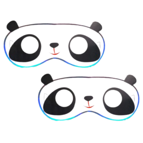 Antifaz x6 un Oso Panda - comprar online
