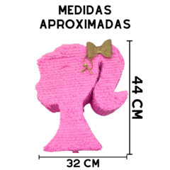 Piñata Artesanal Silueta Barbie - comprar online