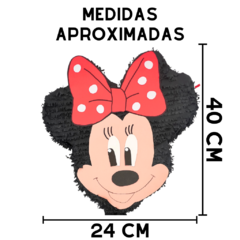 Piñata Artesanal Minnie Cara - comprar online