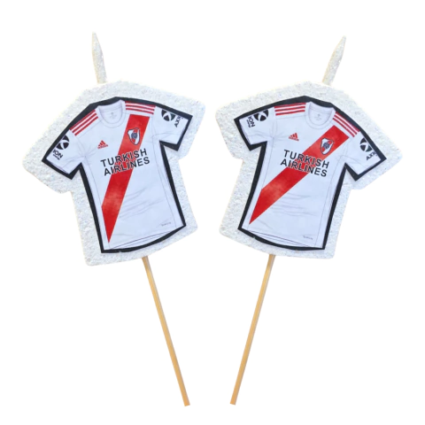 Vela River Camiseta de Futbol Telgopor x1 Un