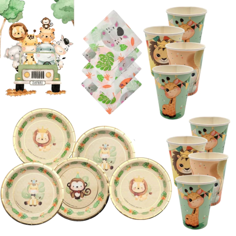 Kit Combo Cumple Esencial Safari