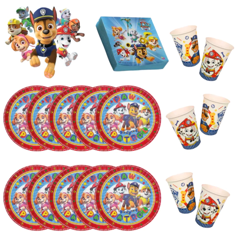 Kit Combo Cumple Esencial Paw Patrol