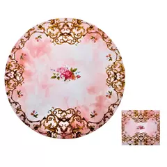 Plato De Sitio Pink Party x20
