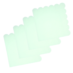 Servilleta Scalop Verde Pastel Aqua X 20 Un - comprar online