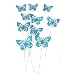 Pinche Mariposa con Brillo x10
