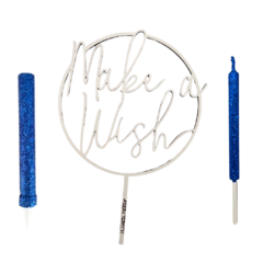 Pack Vela Topper Make a Wish Bengala - comprar online