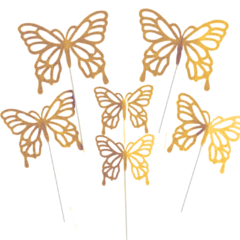 Pinche Mariposa con Brillo x10 - Planeta Fiesta