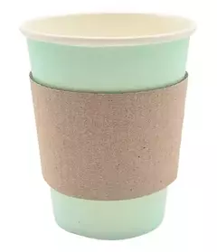 Vasos Polipapel Colores Pasteles + Collarín Café X 20 Un - comprar online