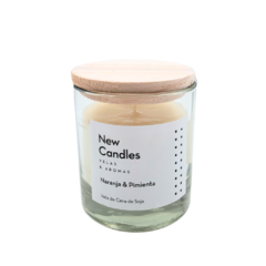 Velas De Soja Roma Con Aromas Tapa De Madera X1 - comprar online