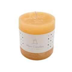 Velas Cilíndricas 7X7 Varios Colores Con Aromas X1 Un - Planeta Fiesta