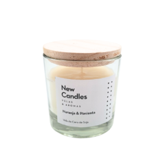 Velas De Soja Roma Con Aromas Tapa De Madera X1 - Planeta Fiesta